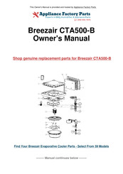 SEELEY INTERNATIONAL CONVAIR CTA500 Installation & Operation Manual