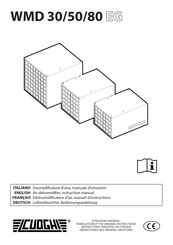 CUOGHI WMD 30 Instruction Manual