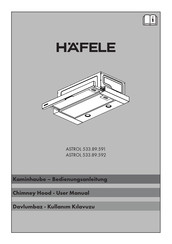Hafele ASTROL 533.89.592 User Manual