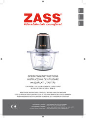 Zass ZCH 21 Operating Instructions Manual