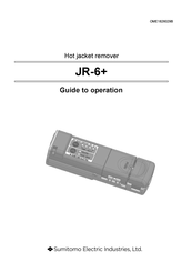 Sumitomo JR-6+ Manual To Operation
