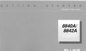 Fluke 8842A Getting Started
