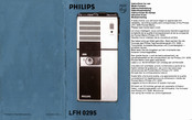 Philips Pocket Memo LFH 0295 Instructions For Use Manual