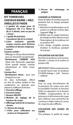 BaByliss E774XDE Manual