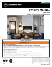 Continental Refrigerator CBL36NTEA-1 Owner's Manual