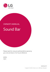 LG SQM1 Owner's Manual