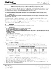Tronair K-4243 Manual