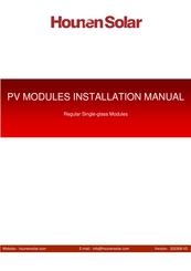 Hounen Solar HNM7-SHDB120-435/M Installation Manual