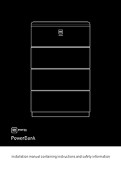 gm energy PowerBank e1.17 Installation Manual