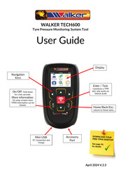 Walker TECH600 User Manual