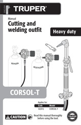 Truper CORSOL-T Manual