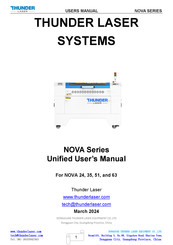 Thunder Laser NOVA- 35 User Manual