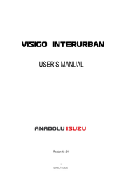 ANADOLU ISUZU VISIGO INTERURBAN User Manual