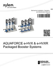 Xylem GOULDS AQUAFORCE e-HVXR Mechanical Installation, Operation, And Maintenance Manual