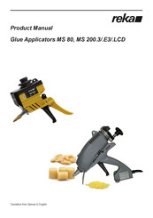 Reka MS 200 E3 LCD Series Product Manual