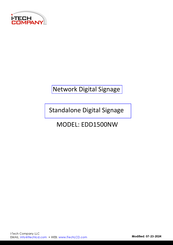 I-Tech EDD1500NW Manual