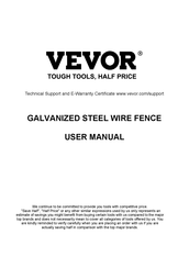 Vevor SS12122425G User Manual