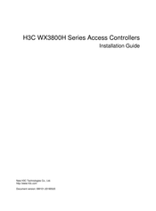 H3C WX3800H Series Installation Manual