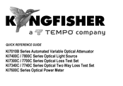 Tempo Fitness KINGFISHER KI7700C Series Quick Reference Manual