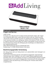 Olympia AddLiving V100 User Manual