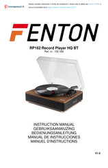 Fenton RP305 Instruction Manual
