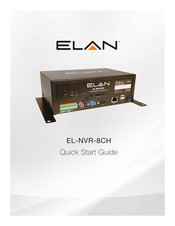 Elan EL-NVR-8CH Quick Start Manual