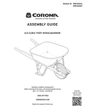 CORONA WB14060 Assembly Manual