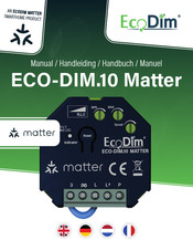 EcoDim ECO-DIM.10 Matter Manual