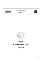 FIBARO ROLLER SHUTTER 4 Operating Manual