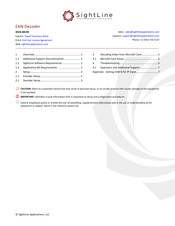 SightLine 4100-OEM Manual