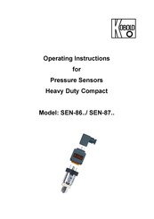 Kobold SEN-87 Series Operating Instructions Manual