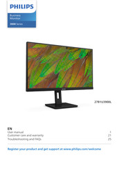 Philips 27B1U3900L User Manual