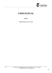Val Controls IHP24 User Manual