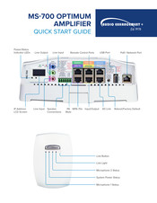 Audio enhancement MS-700 Quick Start Manual