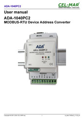 CEL-MAR ADA-1040PC2 User Manual