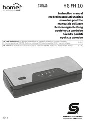 Somogyi Elektronic home HG FH 10 Instruction Manual