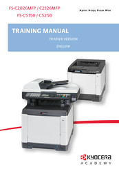 Kyocera FS-C5250 Training Manual