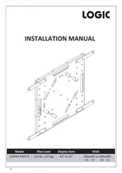 Logic LGWM-4365-R Installation Manual