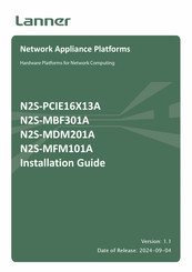 Lanner N2S-MDM201A Installation Manual