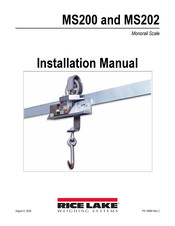 Rice Lake MS200 Installation Manual