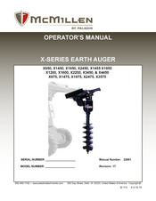 paladin McMillen X1455 Operator's Manual