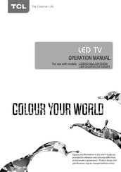 TCL L32E5510S Operation Manual
