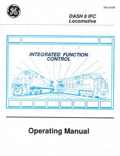 GE DASH 8 IFC Operating Manual