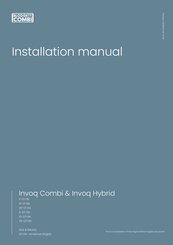 Blodgett Combi Invoq Hybrid 10-2/1 GN Installation Manual