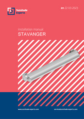 Sunshade Experts STAVANGER Installation Manual