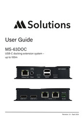 MSolutions MS-63DOC User Manual