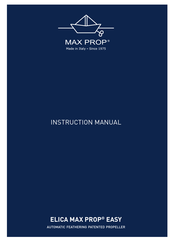 MAX PROP ELICA MAX PROP EASY Instruction Manual