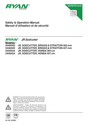 Jacobsen RYAN JR Sodcutter 544845D Safety & Operation Manual