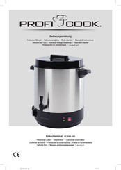 Profi Cook PC-EKA 1283 Instruction Manual