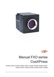 SVS-Vistek CoaXPress fxo487 Manual